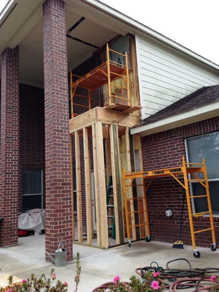 Exterior Residential Elevators ⋆ Home Elevator of Houston