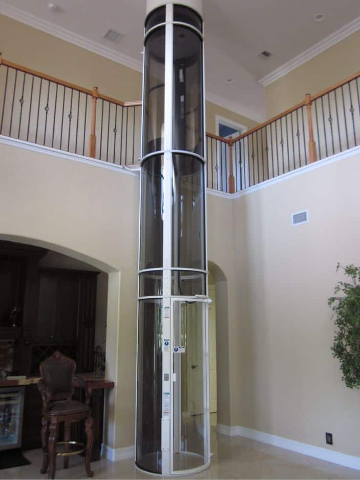 2-story vacuum elevator